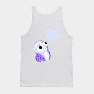 Baby monster and hearts Tank Top